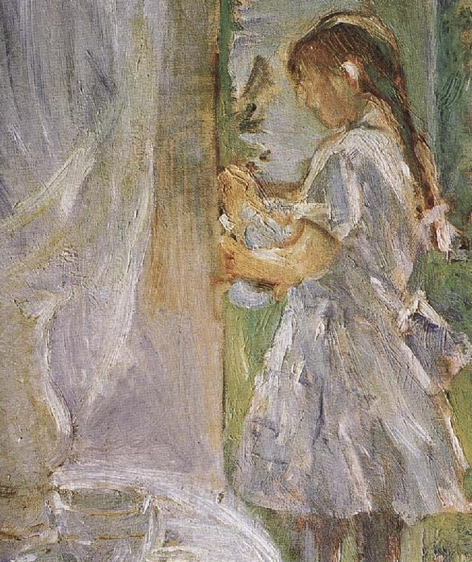 Berthe Morisot Detail of At the little cottage china oil painting image